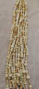 Antique Indian Bone <b>Beads</b> Mixed Color Venetian Chevron <b>Beads</b> <b>for</b> <b>Jewelry</b> <b>Making</b> Glass <b>Beads</b> Inspired by of India - Product Image 4