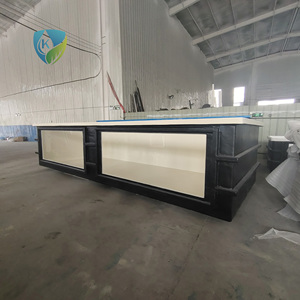 ตู้ปลาไฟเบอร์กลาสแบบสั่งทำพิเศษ ถังเพาะเลี้ยงสัตว์น้ำแบบหมุนเวียน FRP พร้อ<span class=keywords><strong>ม</strong></span>หน้าต่างอะคริลิกสำหรับบ่อเลี้ยงปลาคาร์ฟ - Product Image 2