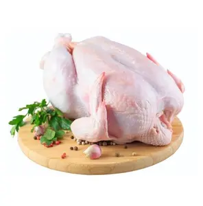 Pollo entero congelado Halal de calidad pura, pollo Halal, proveedor de Francia, venta en línea a granel