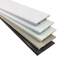 Plinthe en plastique pvc blanc moderne de vente chaude