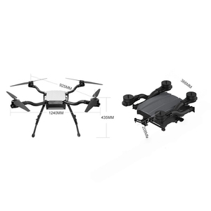 Dron cuadrirrotor plegable de grado profesional eMT100 925mm distancia entre ejes 70min tiempo de vuelo para logística urbana de última milla - Product Image 5