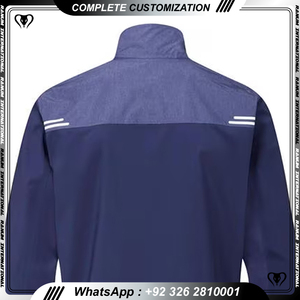 Blouson d'hiver softshell pour homme - Veste technique imperméable coupe-vent à capuche avec tissu 2 couches - Product Image 4