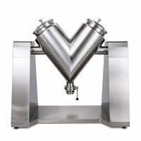 Mélangeur de poudre automatique Brightsail BSV V-Type SUS pour compléments alimentaires et équipement de mélange conique