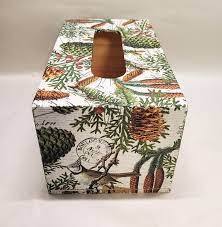 Caja de pañuelos de madera impresa de primera calidad para mesa y mostrador, caja de pañuelos de madera impresa ecológica para uso diario a precio económico. - Product Image 6