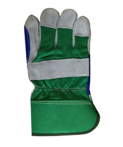 Guantes de trabajo de cuero dividido de vaca reflectantes para hombres, resistentes a Cortes, resistentes, duraderos, canadienses, para protección - Product Image 6