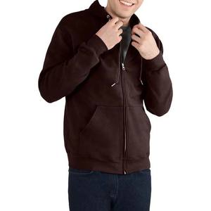 Sudaderas con capucha de algodón de alta calidad con cremallera completa para hombre, sudaderas básicas con logotipo personalizado, ropa de calle, sudaderas con capucha de invierno transpirables de gran tamaño para hombre - Product Image 2