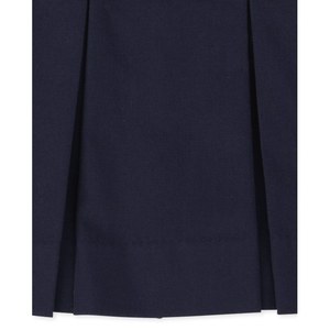 Suéter TIDAL con Cuello Redondo para Niñas Pequeñas, Uniforme Escolar Informal, Manga Corta, Cierre Trasero, Verano, Algodón y Poliéster - Product Image 2