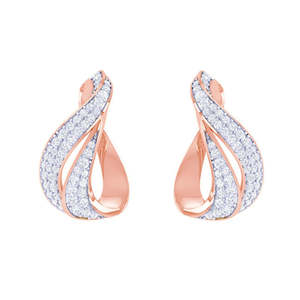 Compre Pendientes de Plata de Ley 925 de Primera Calidad para Mujeres y Niñas, Pendientes de Gota de Agua con Oro de 14K y Diamantes para Fiestas - Product Image 1