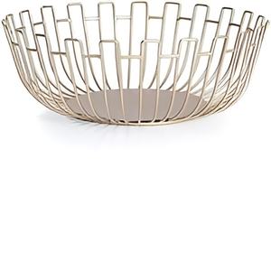 Bol élégant en fil métallique robuste pour fruits et légumes frais Bol de cuisine en fil métallique fait main - Product Image 5