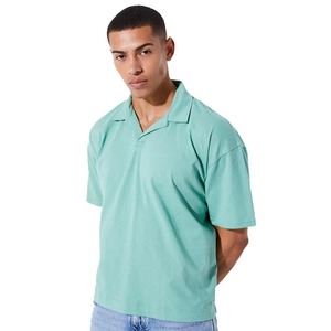 Camisetas Polo para Hombre de Alta Calidad al por Mayor con Logotipo Personalizado, Transpirables, Diseño Liso en Tallas Grandes, Patrón Liso - Product Image 1