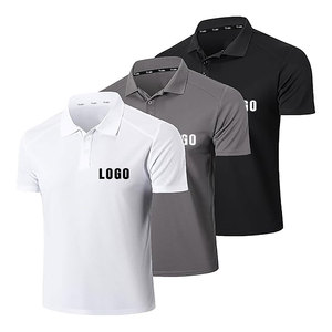 Polo de ajuste de gimnasio para hombre de moda que absorbe la humedad y tela suave diseñada para una máxima movilidad perfecta para entrenamientos y estilo - Product Image 1