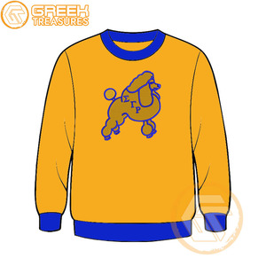 Sudadera de lana de algodón Sigma Gamma Rho personalizada de alta calidad, Jersey bordado, chaqueta para mujer, ropa griega, estilo de hermandad - Product Image 1