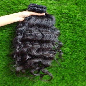 Extensiones de cabello humano virgen alineadas con cutícula 100% baratas al por mayor 10A 12A 15A extensiones de trama de pelo crudo brasileño ondas elegantes - Product Image 1