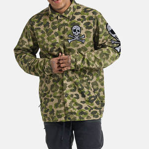 Vestes d'hiver cargo pour hommes vente en gros extérieur motif camouflage plusieurs poches sport coupe-vent veste de travail personnalisée haut - Product Image 2