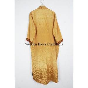 <b>Beach</b> Wear Shirt Silk kimono For Woman's Multi Color Soft House Wear Multi Color Silk Blouse Short Wrap kimono tunic kimono <b>robe</b> - Product Image 5