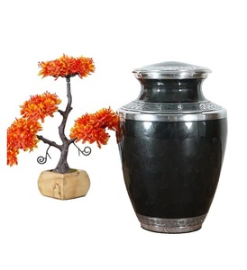 Urnas de cremación grabadas en aluminio para cenizas humanas Urnas de cremación funeraria conmemorativas para adultos para Ashe (urna de cremación para adultos) - Product Image 1
