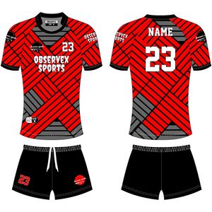 Uniforme de Rugby sublimado completo personalizado de alta calidad, transpirable para camiseta Polo, uniforme de Rugby, ropa deportiva del equipo OEM - Product Image 1