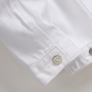 Veste en jean pour homme avec personnalisation complète, veste en jean 100% coton personnalisée avec logo et design personnalisés, vestes pour homme - Product Image 3