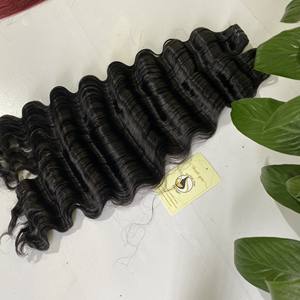 Tissage à brésiliens Extensions de cheveux, lots de mèches de cheveux, ondulées, couleur naturelle, bon marché, 100%, nouveau produit, vente en gros - Product Image 6