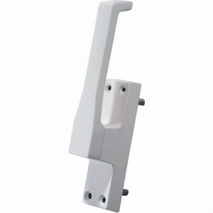 Perno de puerta izquierdo DIN 970 FUHR, barra redonda de 23 mm, 10 mm, aletas de natación de aleación ligera en plata anodizada, versión 2022 - Product Image 3