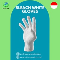 Penjualan Tahun Baru untuk Sarung Tangan Rajut Benang Poliester/Katun 9 Inci Mesin 7 Gauge Berat 600 Gram Dapat Disesuaikan untuk Berkebun