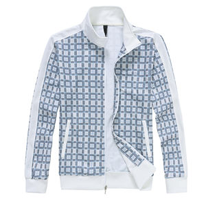 Survêtement d'entraînement confortable à fermeture éclair, imprimé uni, coupe régulière, tendance, pour homme, streetwear d'hiver, vente chaude - Product Image 3