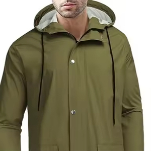 Best Sell Reflective <b>Denim</b> <b>Jacket</b> <b>Men</b> Rainproof Motorcycle Waterproof with Hat Unisex Canvas Breathable Quick Dry - Product Image 2