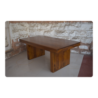 Table basse moderne en bois de manguier massif, multifonctionnelle, hauteur réglable, pour salon, cuisine, salle de bain, meubles d'intérieur, Inde