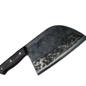 Juego de Chef de acero al carbono de 8 pulgadas hecho a mano, alta calidad, personalizable, ecológico, mango de madera rosa, cuchillo Bucher, cuchillos de cocina - Product Image 1