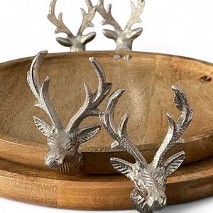 จานเสิร์ฟทำจากไม้ทรงกลมมีหูจับโลหะจานราคาประหยัดและจานสำหรับโรงแรมและร้านอาหารชุบด้วยไม้ - Product Image 4