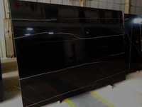 DeliveryStone populaire Chine noir marquina nero marquina dalle de marbre