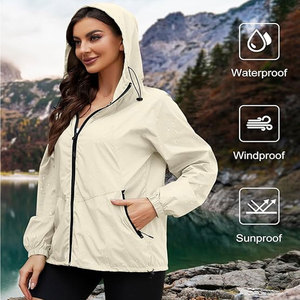 Veste coupe-vent en jean appliquée avec logo personnalisé Aventures de luxe pour hommes Veste de golf à capuche vintage classique pour les aventures en plein air - Product Image 2