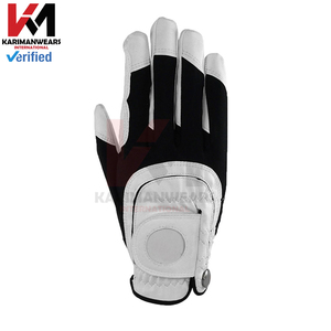 Gants en cuir d'étiquette haut de gamme antidérapants tricotés sur mesure avec fermeture auto-agrippante pour le ski, chauffants et extra chauds - Product Image 4