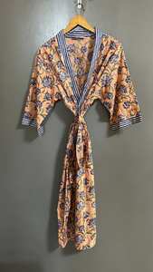 Peignoir kimono en coton pour demoiselle d'honneur, taille unique, cadeau pour elle - Product Image 6