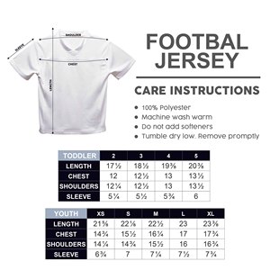 Logo personnalisé Maillot de football américain grande taille Maillot respirant à col en V avec impression par transfert de chaleur pour vêtements d'équipe - Product Image 4