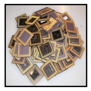 Chatarra de CPU de Cerámica con Pines y Tapas de Oro para Recuperación Industrial de Metales - Product Image 3