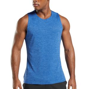 2025 T-Shirt gilet mode Streetwear respirant tricoté 100% coton T-shirt pour hommes coupe ample imprimé entraînement sans manches T-shirt - Product Image 4