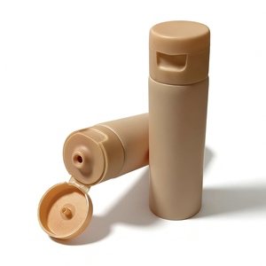 Tube souple cosmétique 30 ml beige nude avec bouchon à clapet en PP pour crème solaire, BB crème, fond <span class=keywords><strong>de</strong></span> teint, soins <span class=keywords><strong>de</strong></span> la peau et outils <span class=keywords><strong>de</strong></span> maquillage - Product Image 5