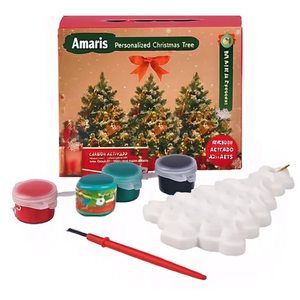 Set di Pittura Personalizzato per Albero di Natale Amaris, Gadget Artistici, Set per Dipingere l'Albero di Natale - Product Image 3