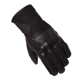 Black Waterproof Leather Textile Motorbike Glove Motorcycle Auto Racing Wear Black Gloves For Men - Product Image 6