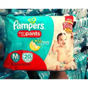 Hot Selling Supplier of Diapers Size 2, 186 Counts Pampers Disposable Baby Diapers for Bulk Purchasers