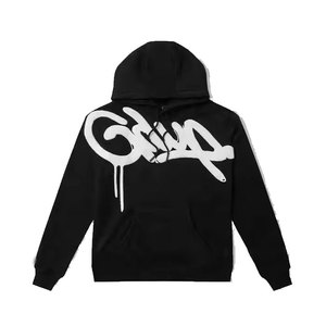 Poids lourd hommes broderie Boxy épais coton sweats à capuche vêtements fabricants essentiels 500 Gsm personnalisé sweats à capuche surdimensionnés - Product Image 5