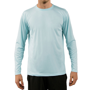 <b>100</b>% <b>Polyester</b> Material Custom Fishing Wear Long Sleeve <b>Shirt</b> 2023 Hot Selling New Design Solid Color Sublimation UV Fabric - Product Image 5