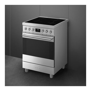 Cuisinière électrique 4 zones de cuisson Four électrique CLASSICA C6IMXM2 Inox Classe A - Product Image 4