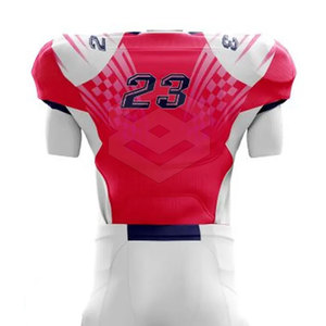 Uniforme de football américain pour jeunes le plus vendu dernier modèle du fabricant avec ensembles à manches courtes - Product Image 5