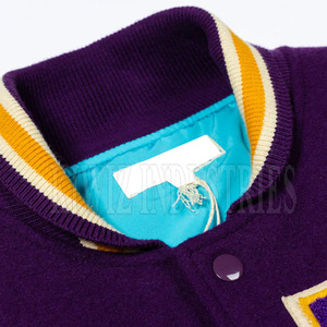 High Quality <b>Men's</b> Stylish Embroidery Lettermen <b>Jacket</b> Unique Design Embroidery Letterman <b>Jacket</b> - Product Image 4
