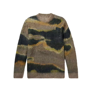 Sudaderas de cuello redondo de Mohair de algodón 100% para hombre de último estilo de alta calidad para impresión digital de invierno servicios OEM disponibles - Product Image 1