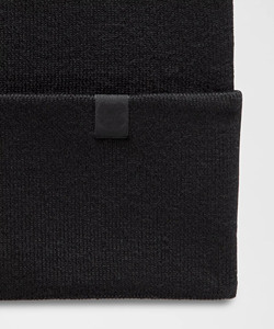 Nouveau bonnet tendance personnalisé en laine mélangée noire, léger, doux, chaud, pour les sports d'hiver et les vêtements de rue, unisexe - Product Image 4