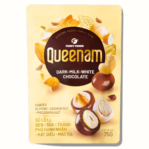 Chocolat en dragées de qualité supérieure, OEM/ODM, HALAL, vente en gros, expédition prête, 75 g, mélange de noix enrobées d'amandes, de noix de cajou et de noix de macadamia, export - Product Image 1