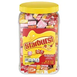 Starburst фрукты, жевательные сладкие конфеты, упаковка из 12 штук